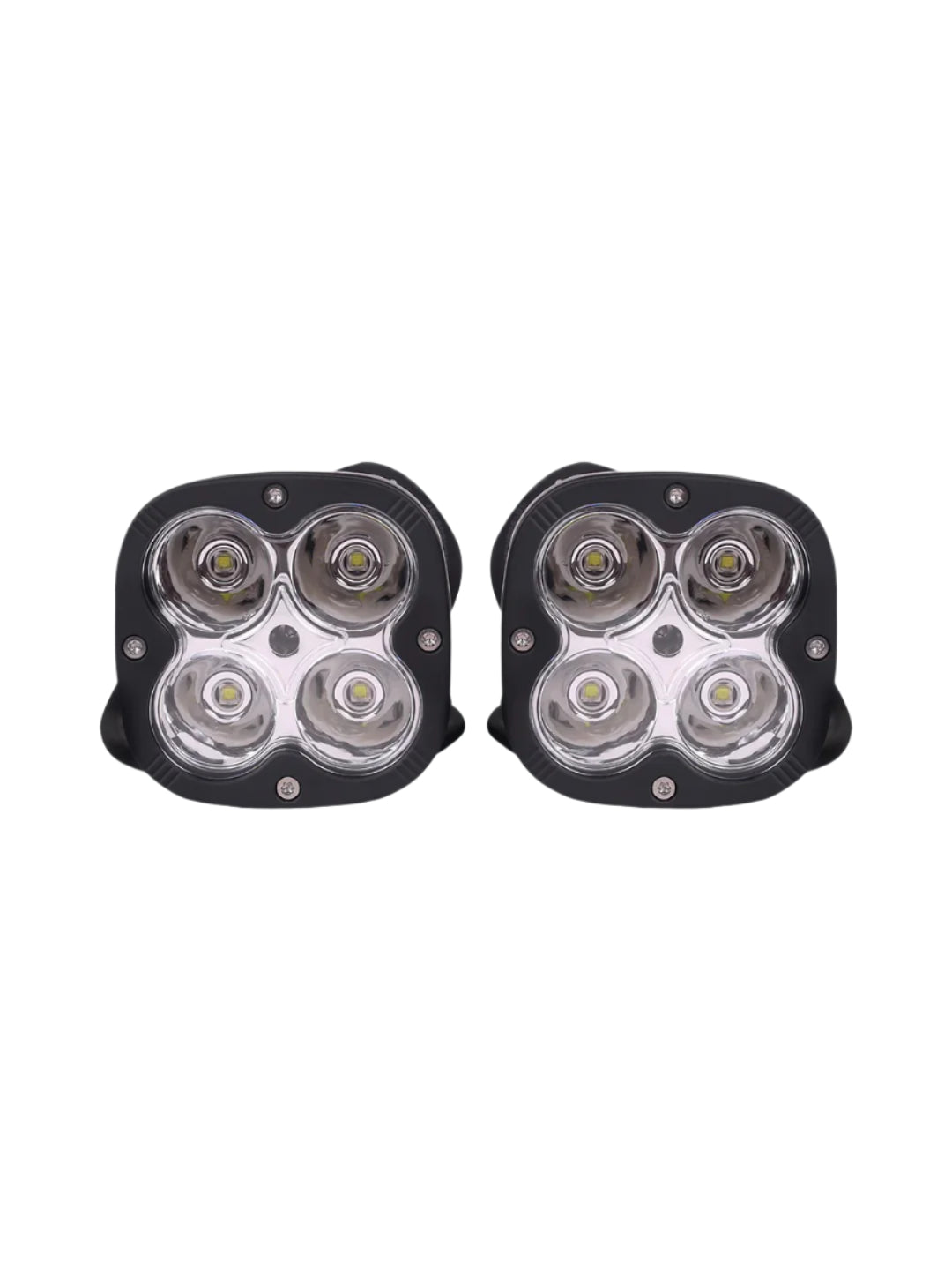 HJG 4 LED Cap Pair Fog Light Dimmerstat Premium