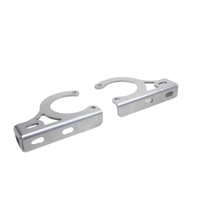 Fog Light Clamp For Himalayan - Silver
