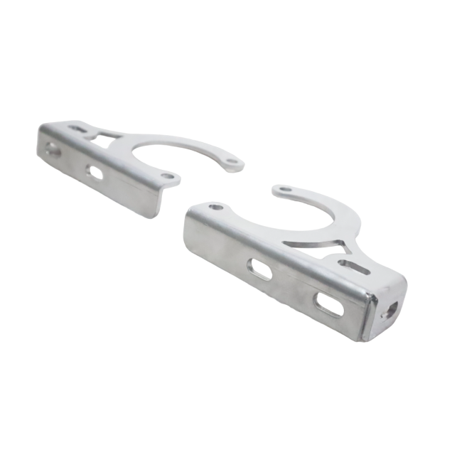 Fog Light Clamp For Himalayan - Silver