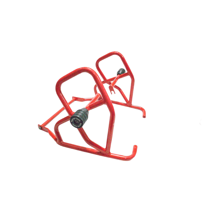 TYPE 1 DUAL SLIDER CRASH GUARD FOR HIMALAYAN - RED