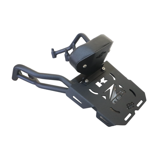 Pipe Carrier with Plate & Backrest for Kawasaki Z650