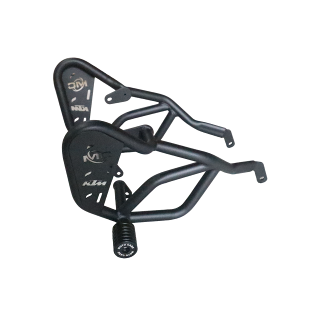 CRASH GUARD WITH DUAL SLIDERS FOR DUKE 250/390 BS6