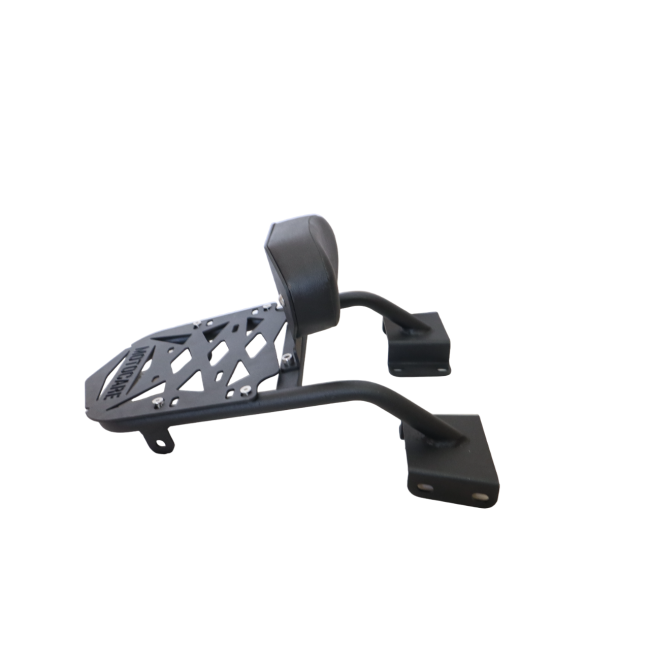 CNC Carrier Plate with Backrest for Honda CB 200X