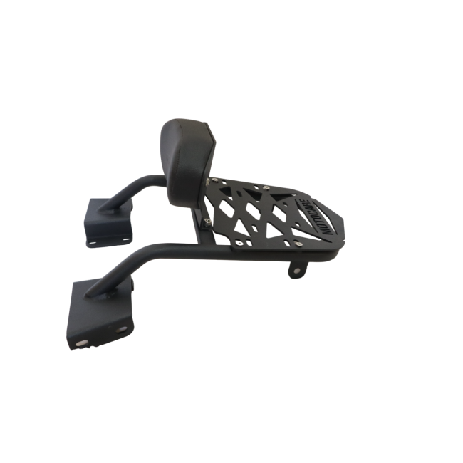 CNC Carrier Plate with Backrest for Honda CB 200X