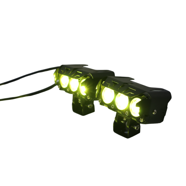 Motocare 3 LED Fog Lights