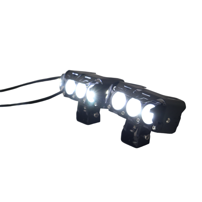Motocare 3 LED Fog Lights
