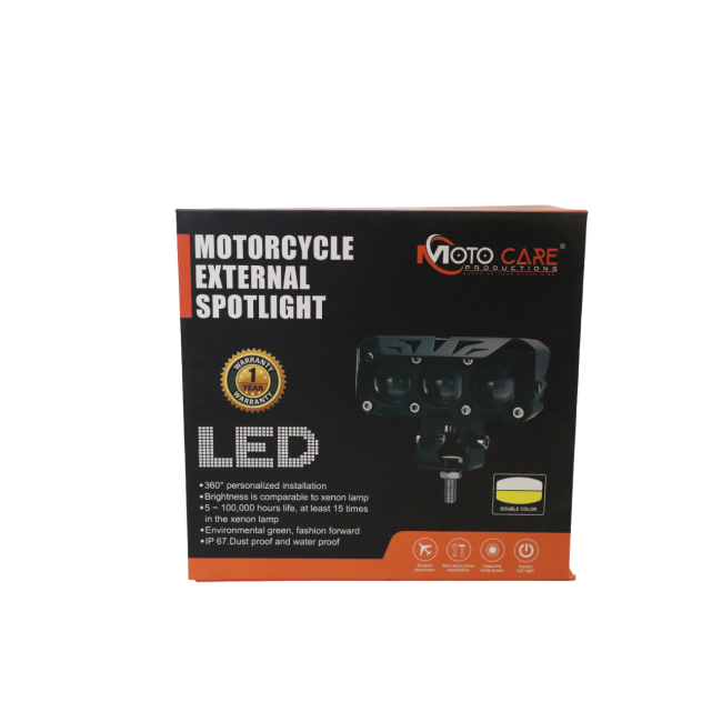 Motocare 3 LED Fog Lights