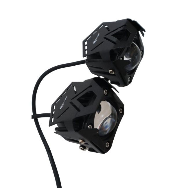 Motocare Single Oval Lens Led Fog Lights