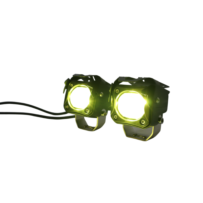 Motocare Single Oval Lens Led Fog Lights