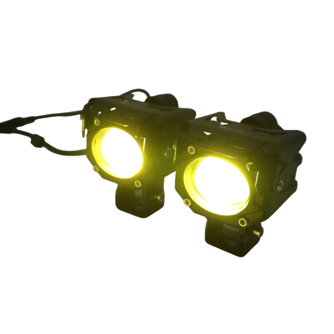 Single Oval Lens Led Fog Lights With Fan