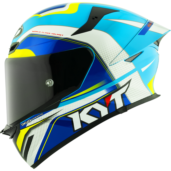 KYT TT-REVO GRAND PRIX WHITELIGHT BLUE