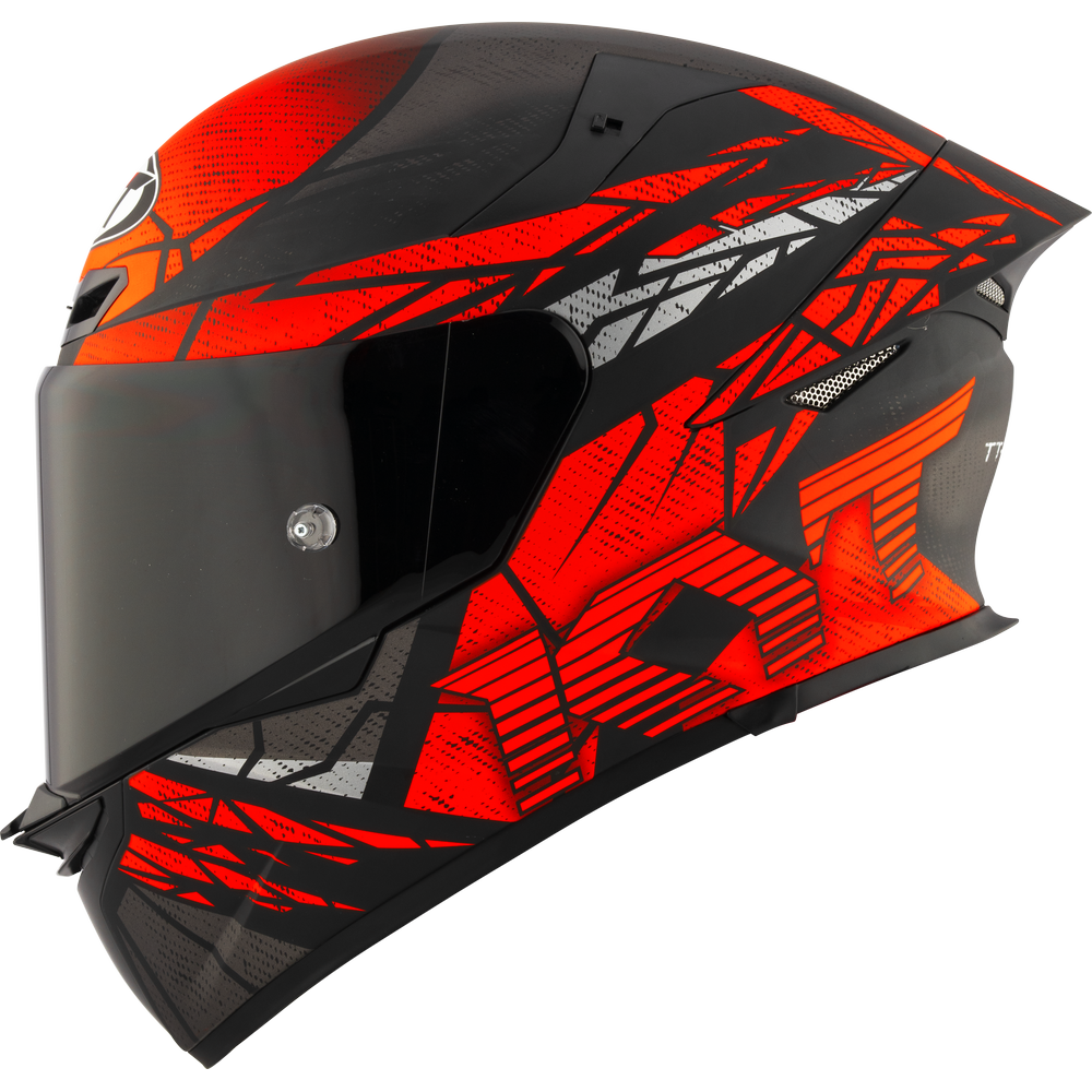 KYT TT-REVO COMBUSTION MATT RED