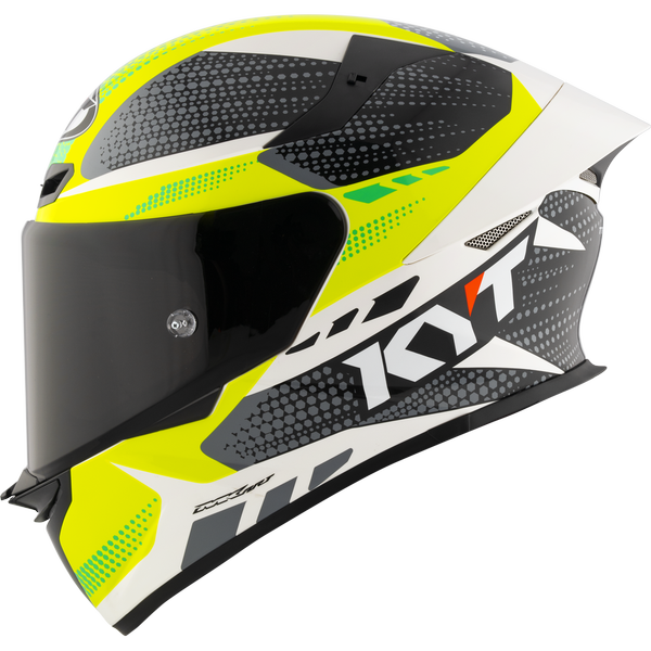 KYT TT-REVO GEAR BLACK YELLOW