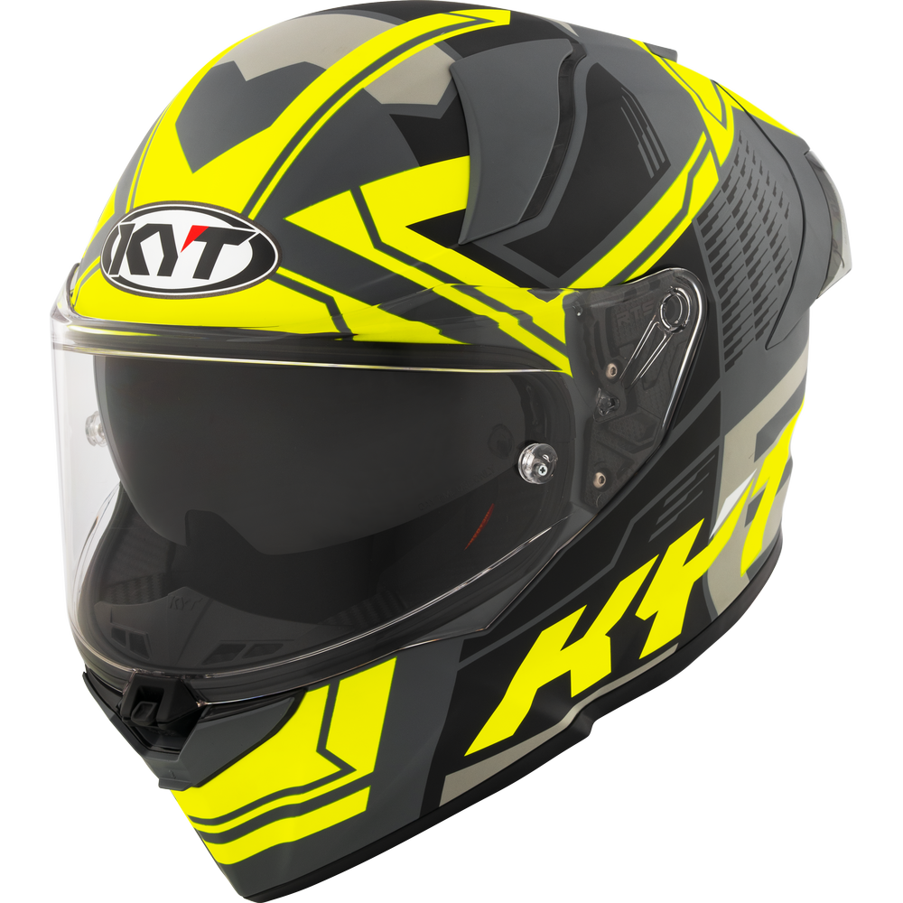 KYT R2R PRO OCTANE MATT YELLOW