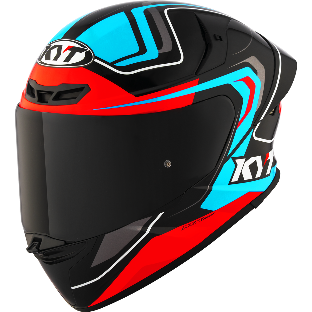 KYT TT-REVO OVERTECH BLACK FUXIA