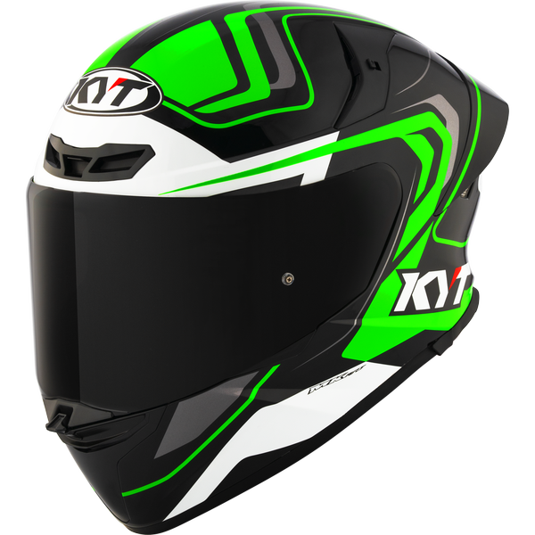 KYT TT-REVO OVERTECH BLACK GREEN