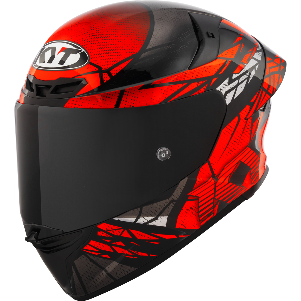 KYT TT-REVO COMBUSTION MATT RED
