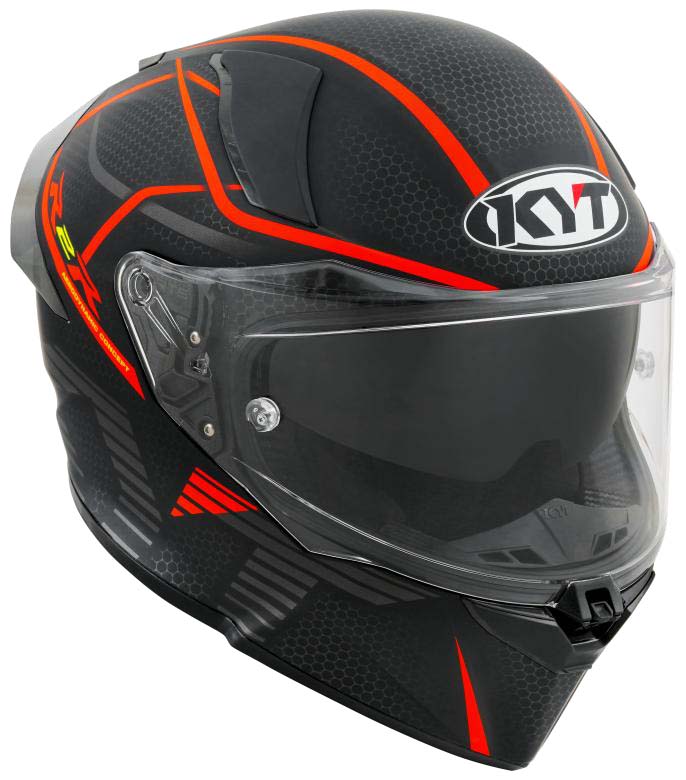 KYT R2R PRO CONCEPT MATT BLACK RED