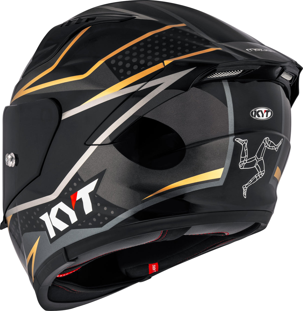 KYT STRIKER SV DAVO REPLICA GOLD