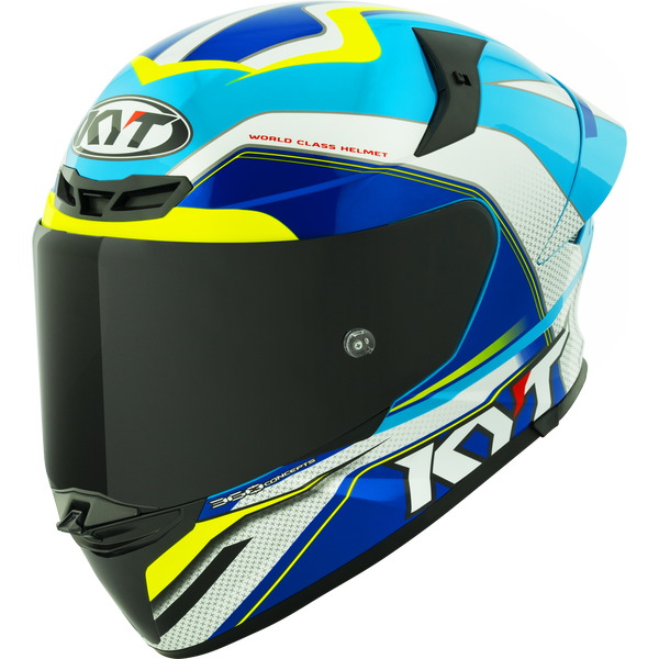 KYT TT-REVO GRAND PRIX WHITELIGHT BLUE