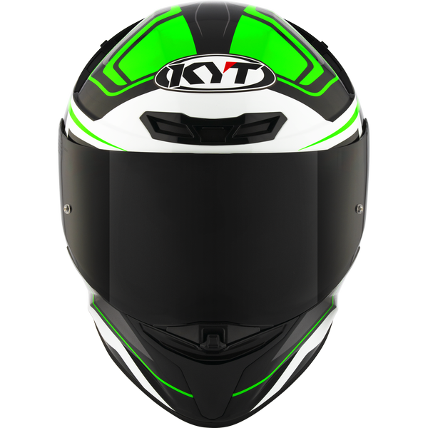 KYT TT-REVO OVERTECH BLACK GREEN