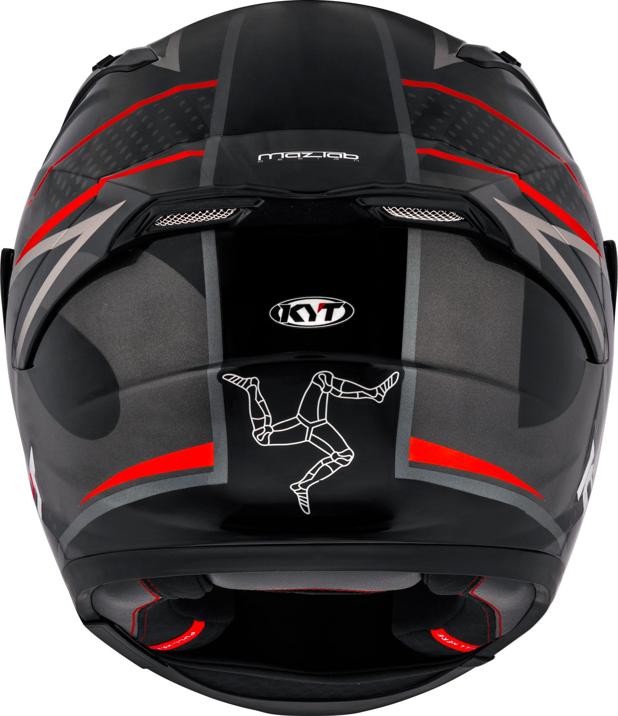 KYT STRIKER SV DAVO REPLICA RED FLUO
