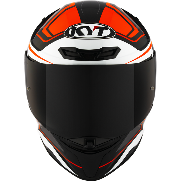 KYT TT-REVO OVERTECH BLACK ORANGE
