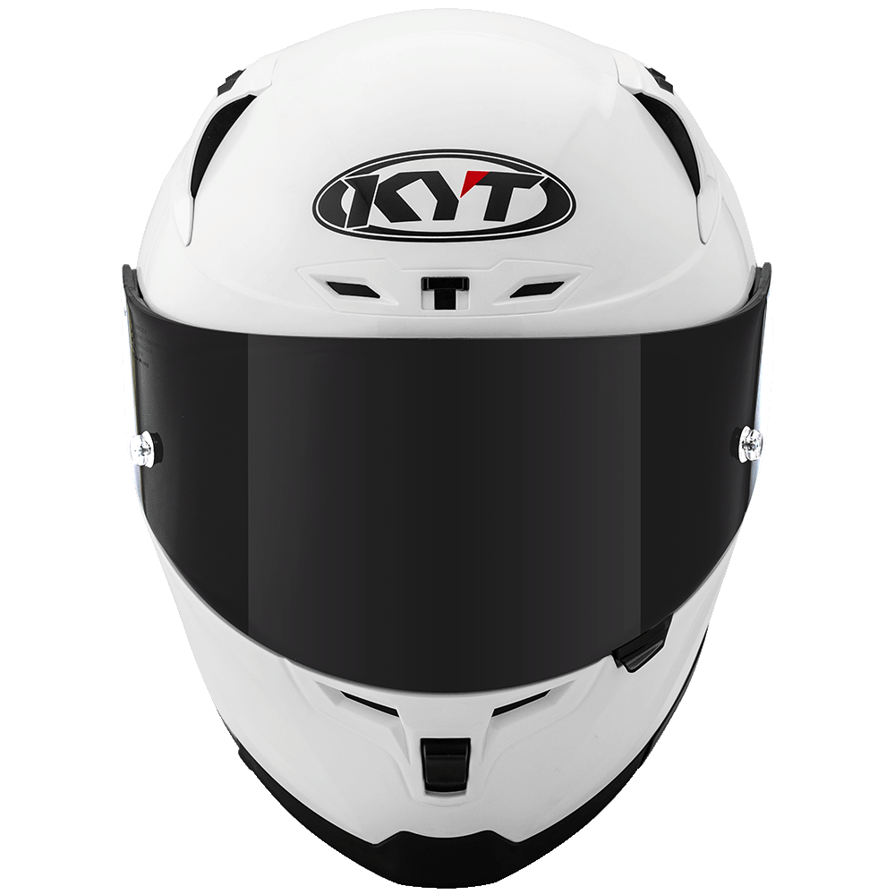 KYT Striker Plain White