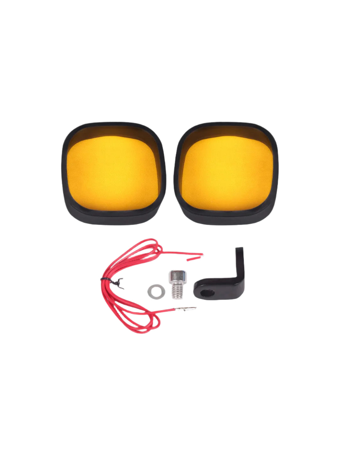 HJG 4 LED Cap Pair Fog Light Dimmerstat Premium