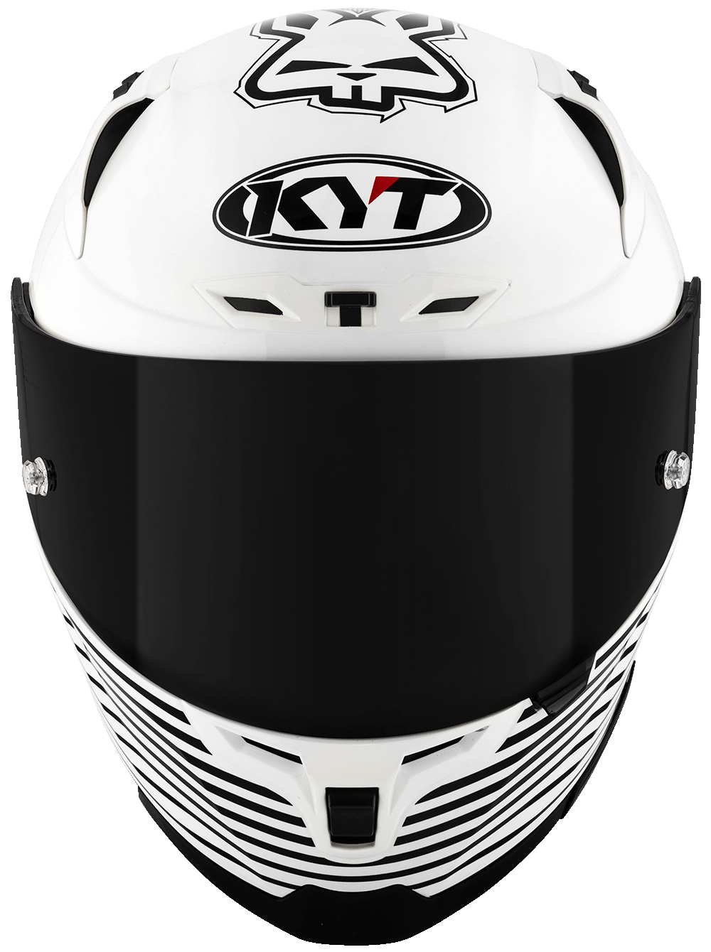 KYT Striker AF37 Livery White Black