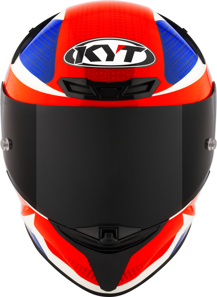 KYT TT-REVO - GEAR BLUE RED