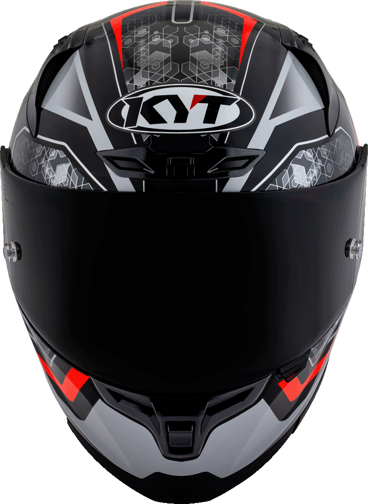 KYT Striker #01 Black Red
