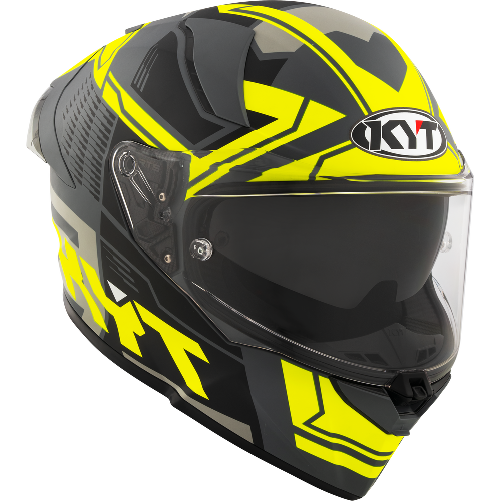 KYT R2R PRO OCTANE MATT YELLOW