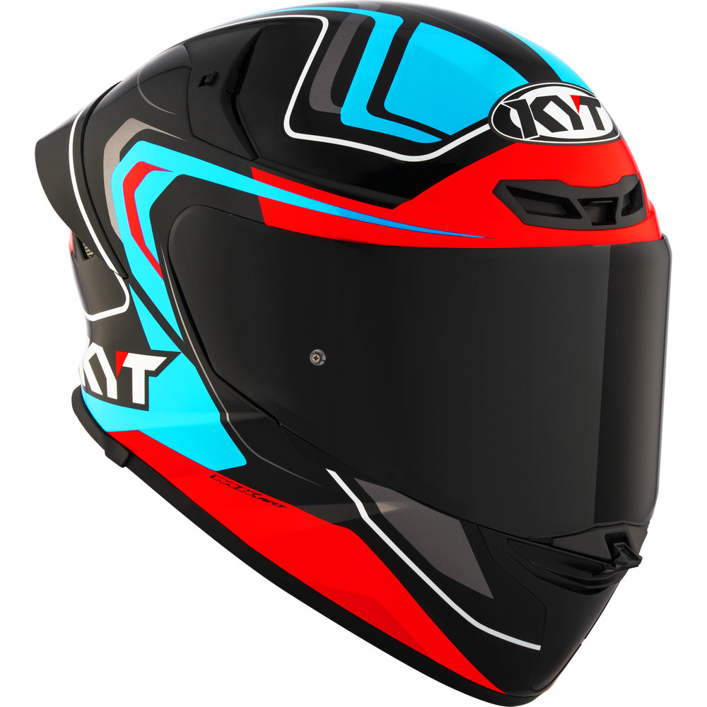 KYT TT-REVO OVERTECH BLACK FUXIA