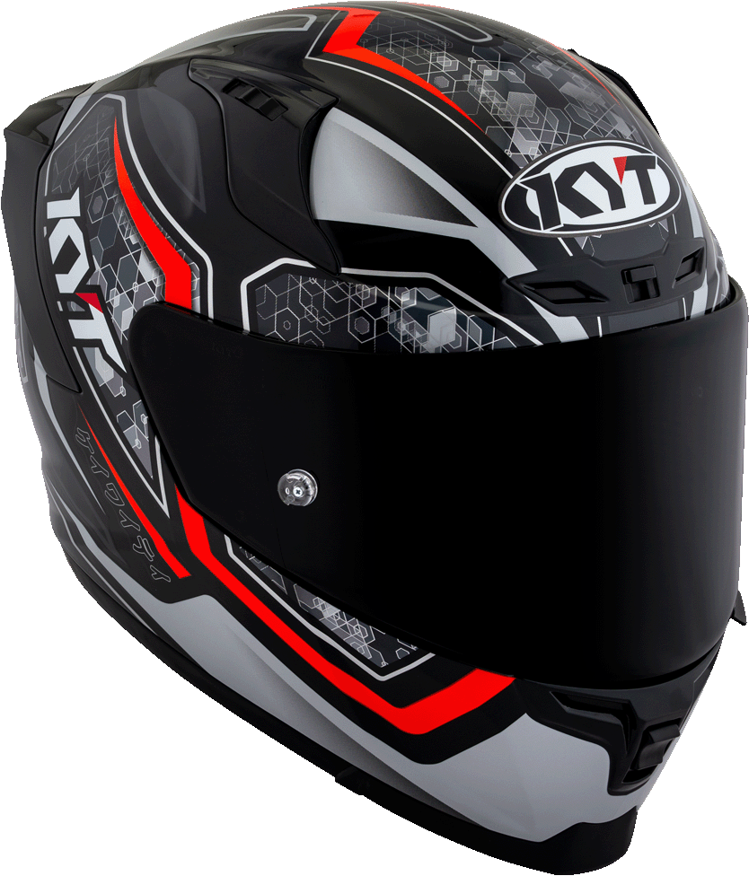 KYT Striker #01 Black Red
