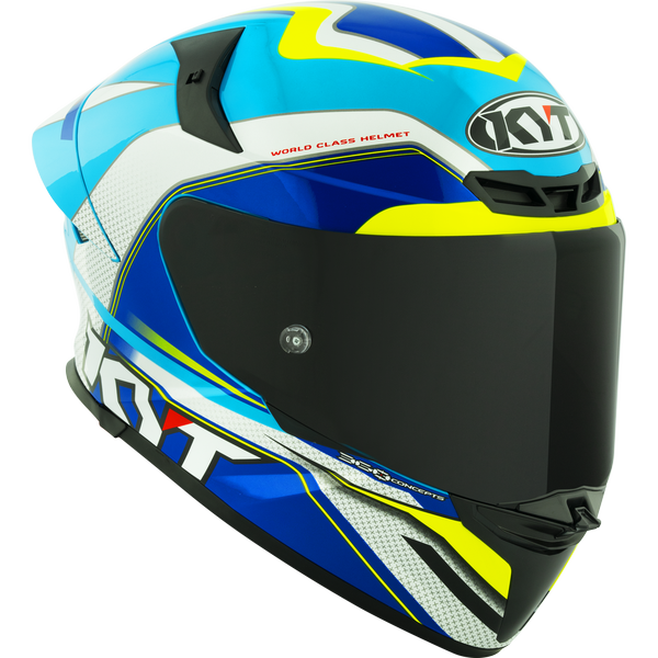 KYT TT-REVO GRAND PRIX WHITELIGHT BLUE