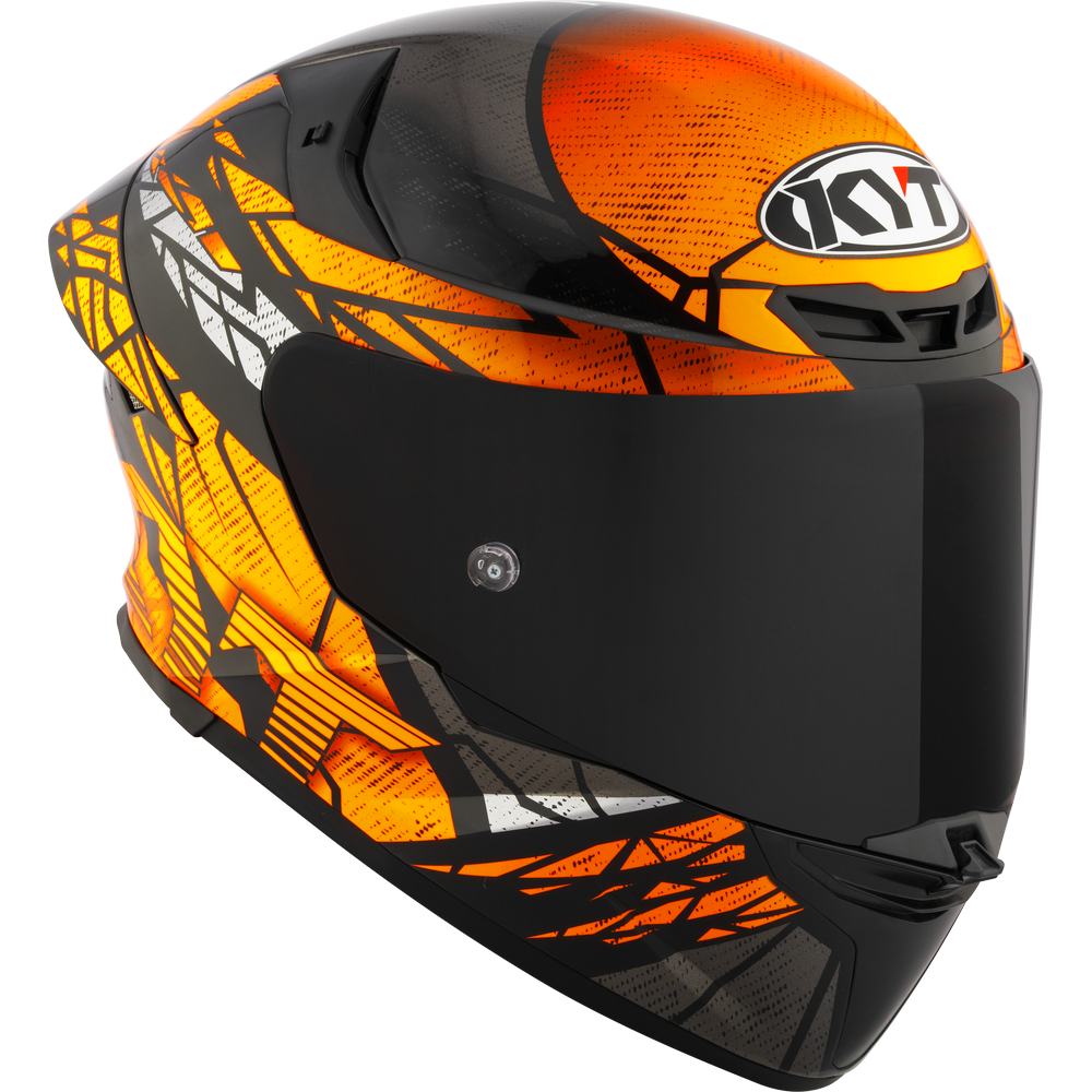KYT TT-REVO COMBUSTION ORANGE