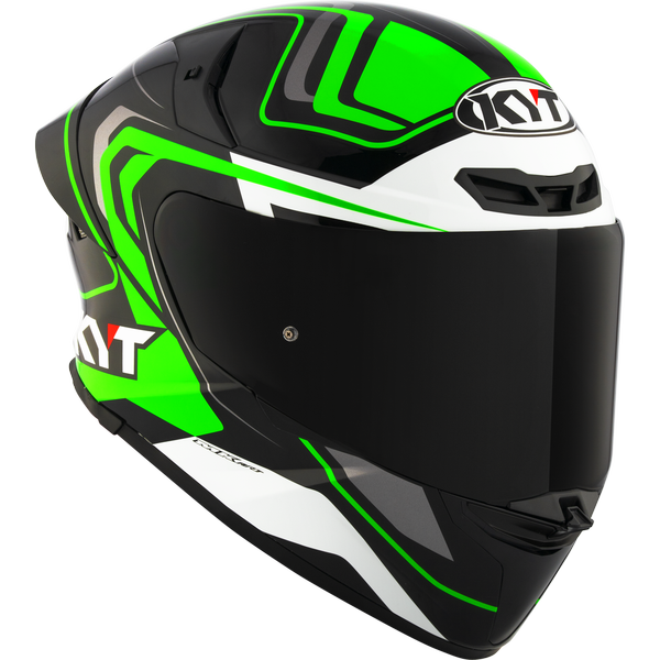 KYT TT-REVO OVERTECH BLACK GREEN