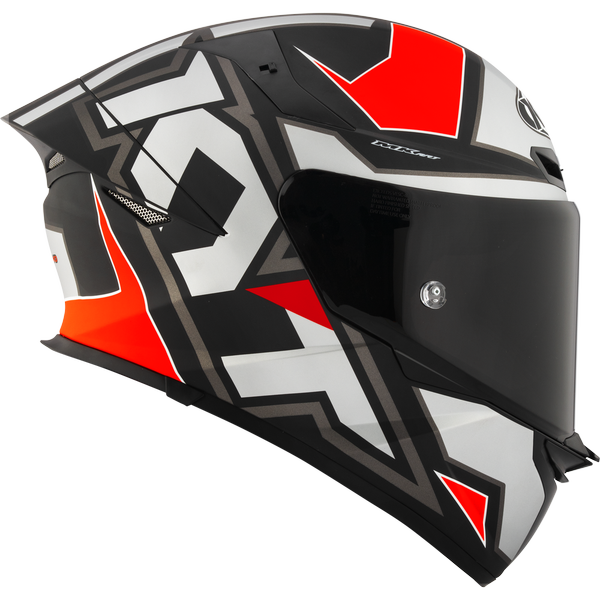KYT TT-REVO - ELECTRON MATT GREY RED