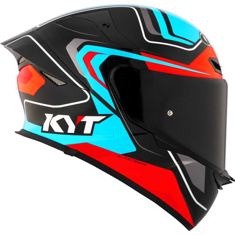 KYT TT-REVO OVERTECH BLACK FUXIA