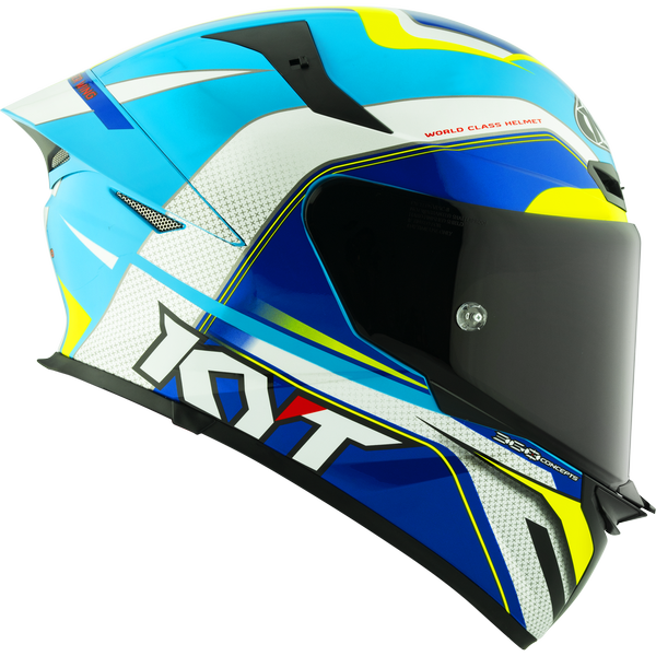 KYT TT-REVO GRAND PRIX WHITELIGHT BLUE