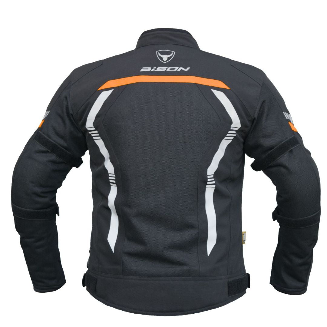 BISON AIR PRO – BLACK ORANGE JACKET