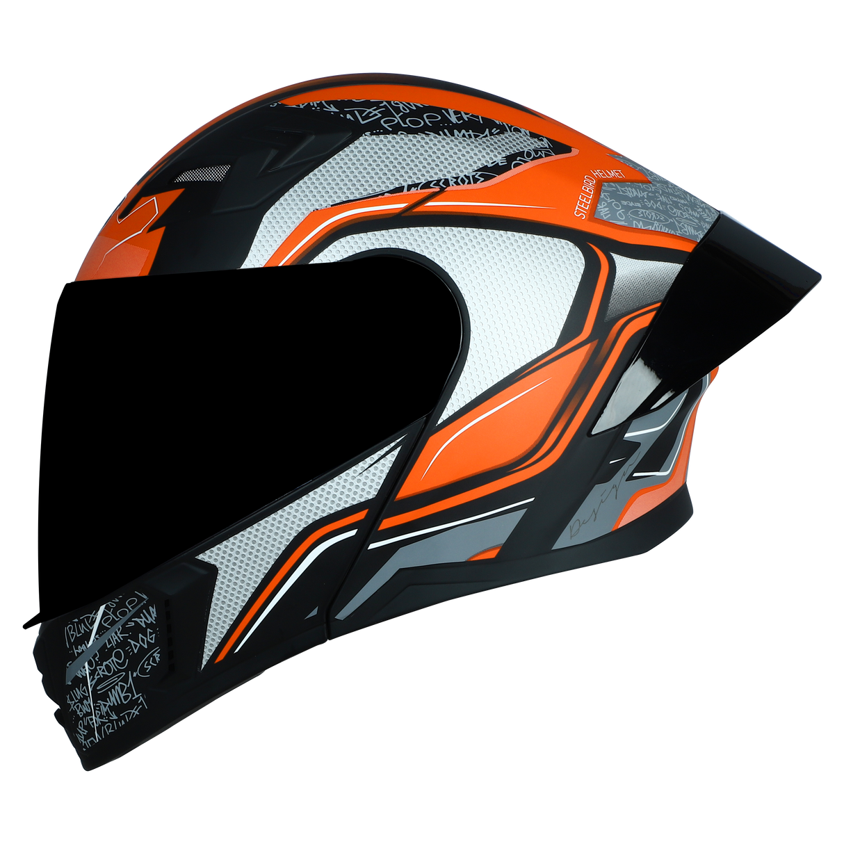 SBA-20 Racer Glossy Black With Orange