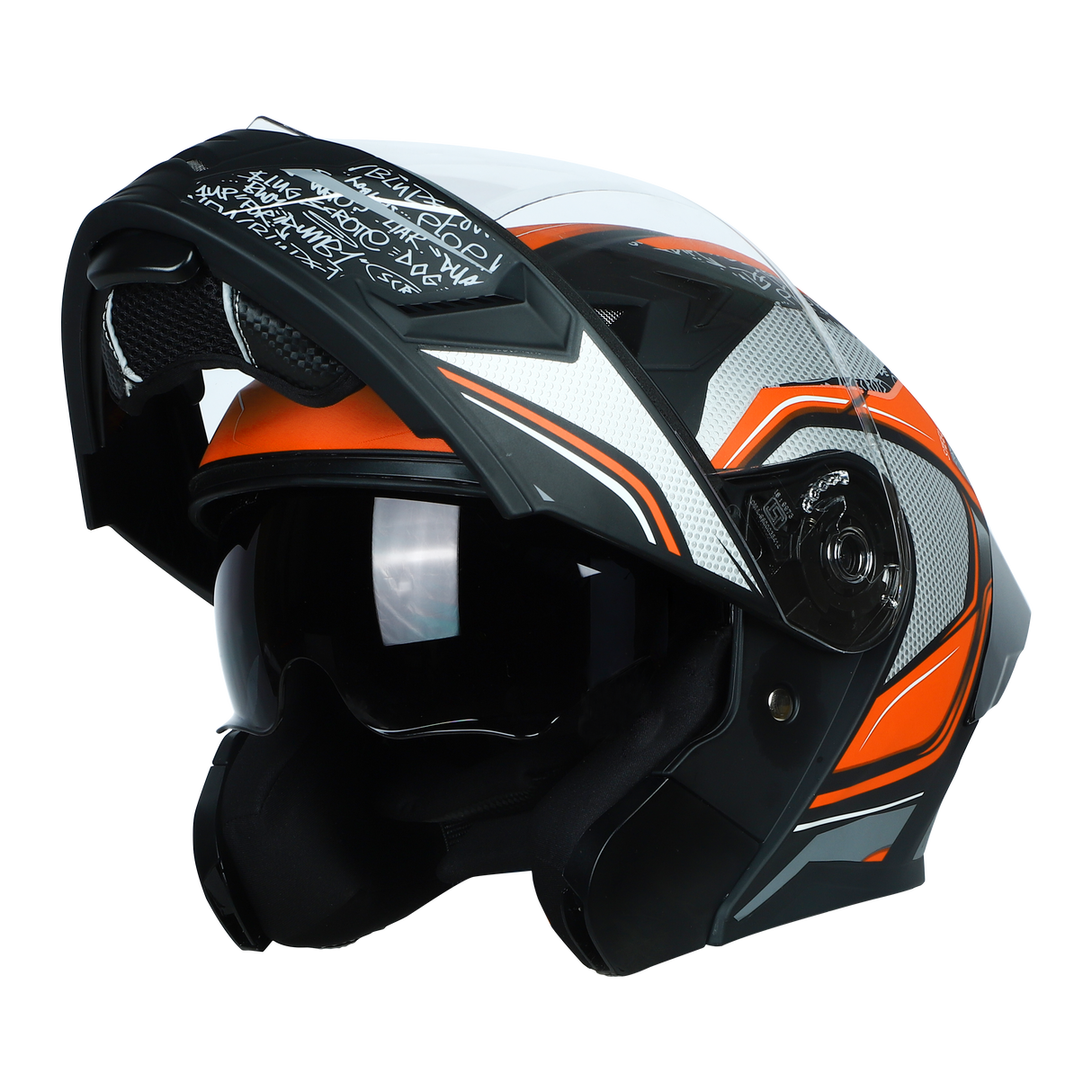 SBA-20 ISS Racer Glossy Black With Orange