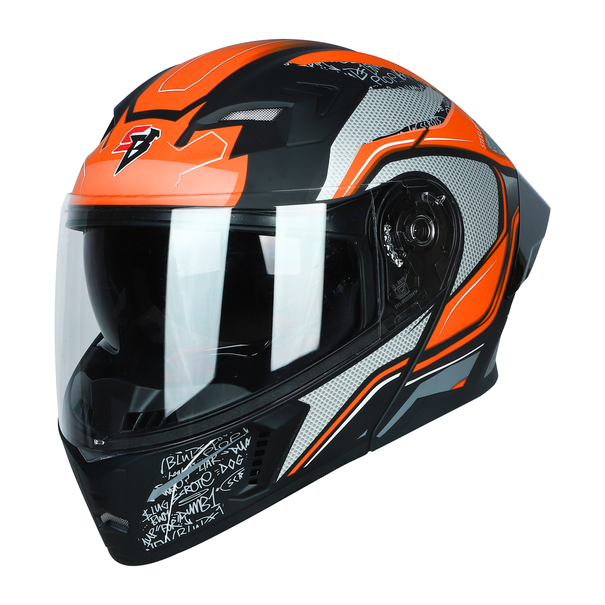 SBA-20 ISS Racer Glossy Black With Orange