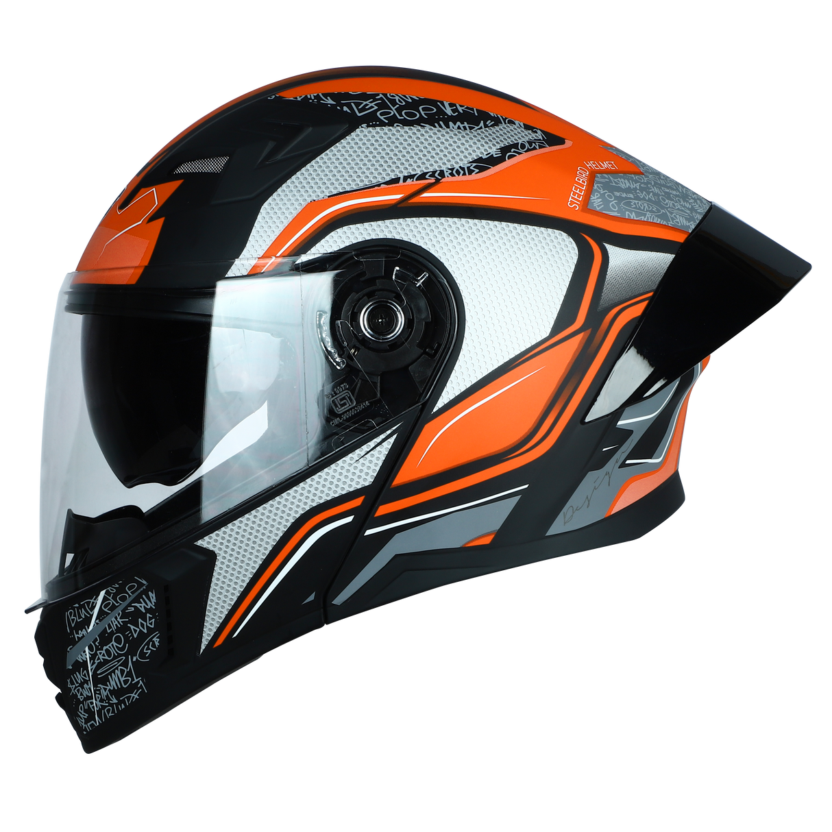 SBA-20 ISS Racer Glossy Black With Orange