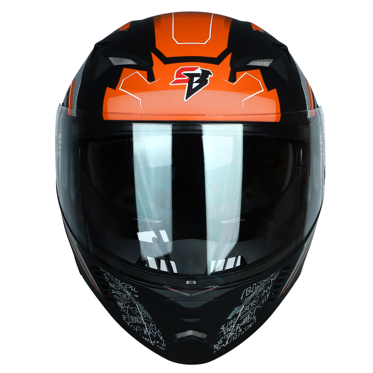 SBA-20 ISS Racer Glossy Black With Orange