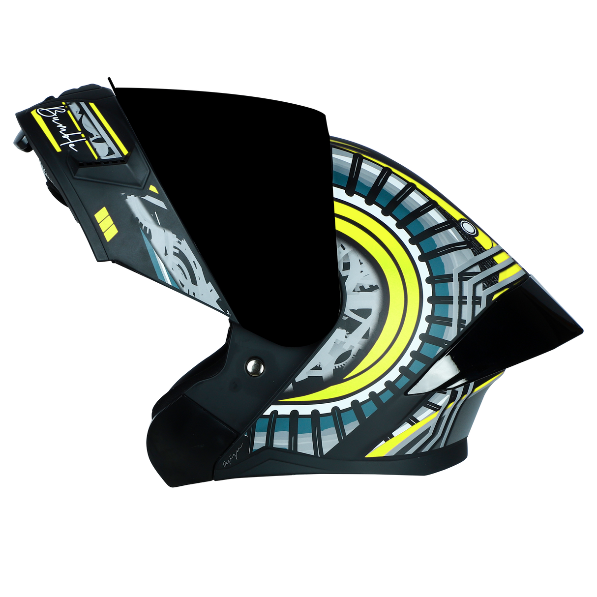 SBA-20 Bumble Glossy Black With Neon