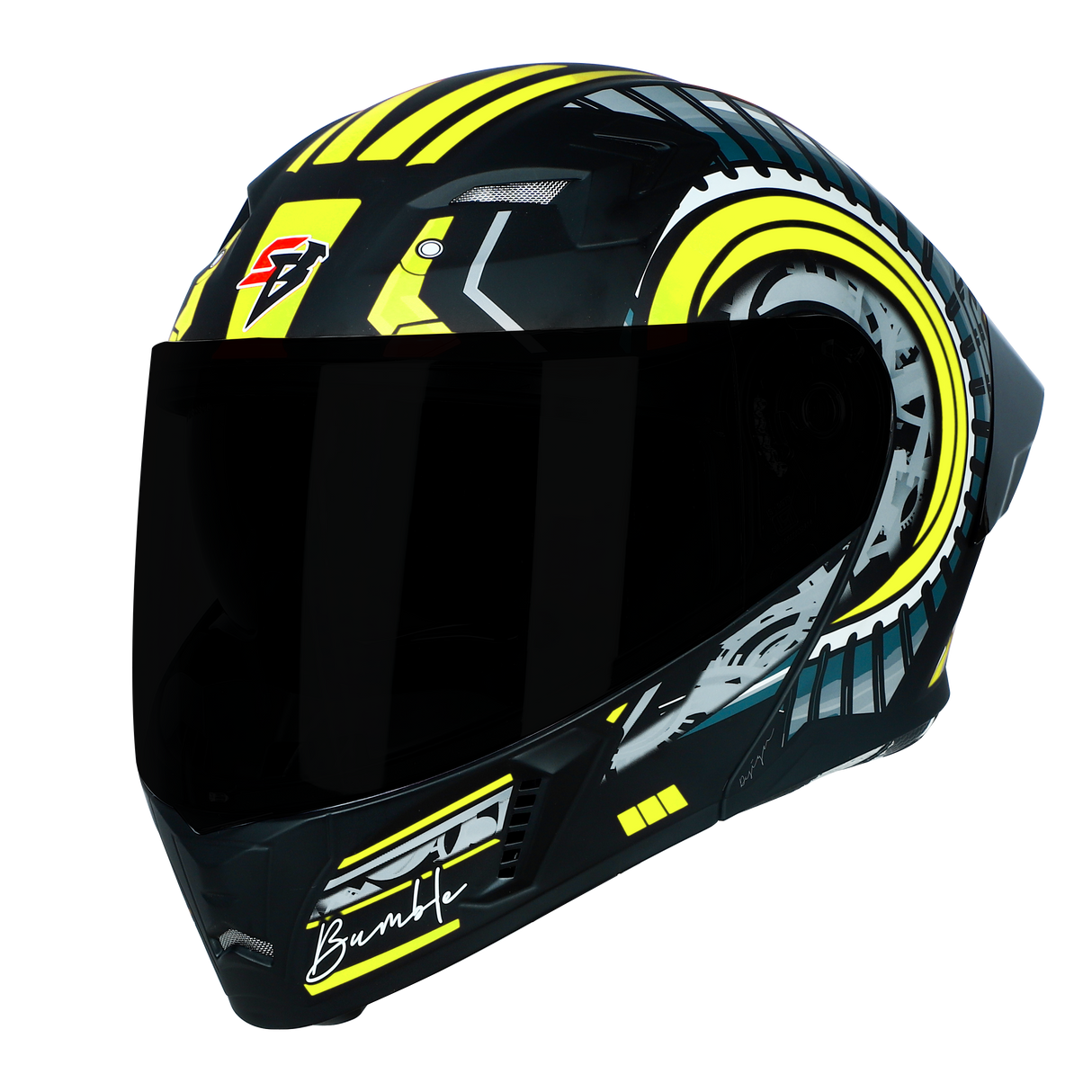 SBA-20 Bumble Glossy Black With Neon