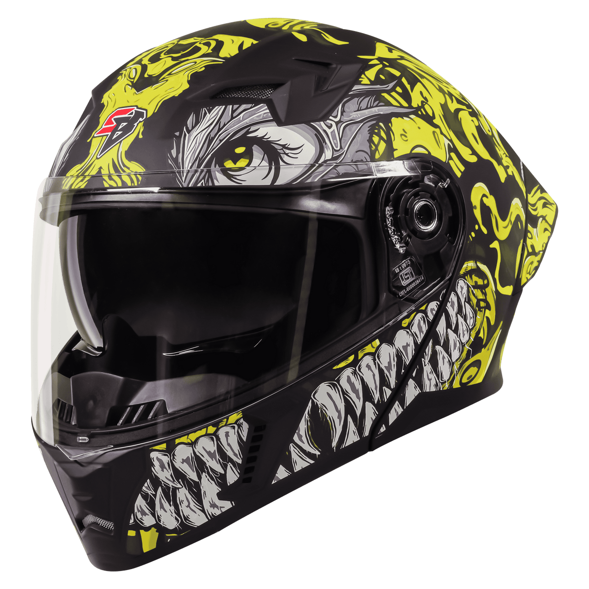 SBA-20 ISS DRACO GLOSSY BLACK WITH NEON